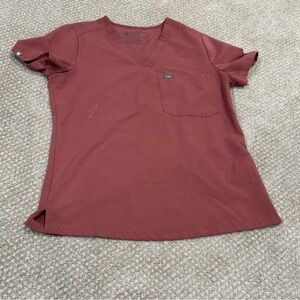 🎀 Figs scrub Catarina Top in Rose color XS reg 🎀